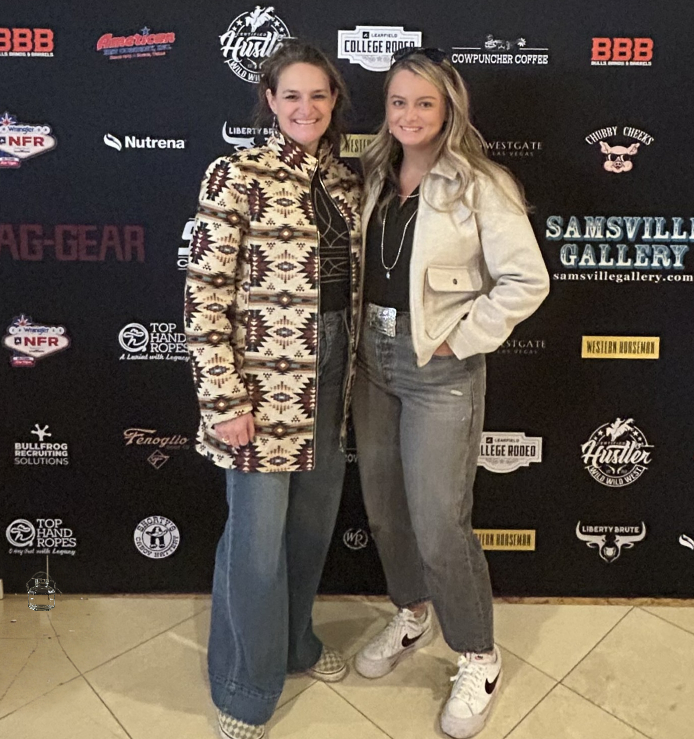Bullfrog Recruiting Solutions and Learfield College Rodeo sponsor the Watch party at the Westgate Hotel & Casino.
