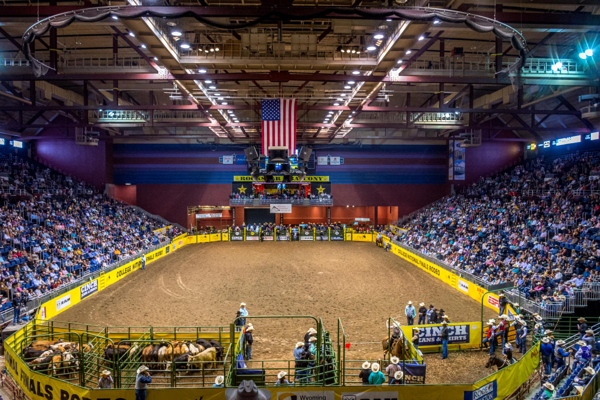 The College National Finals are held in Casper, Wyoming each year at the Ford Wyoming Center.